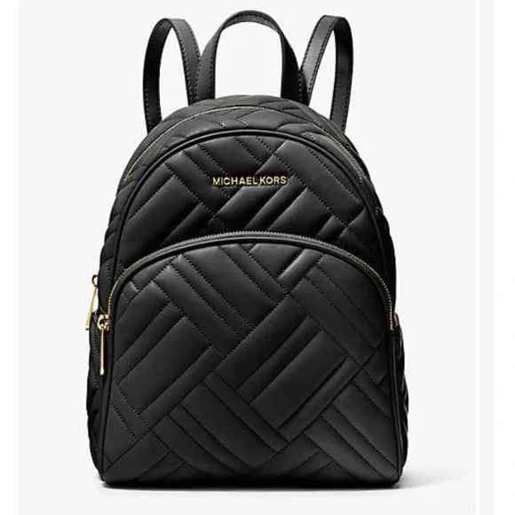 MICHAEL KORS Abbey Quilted Leather Backpack